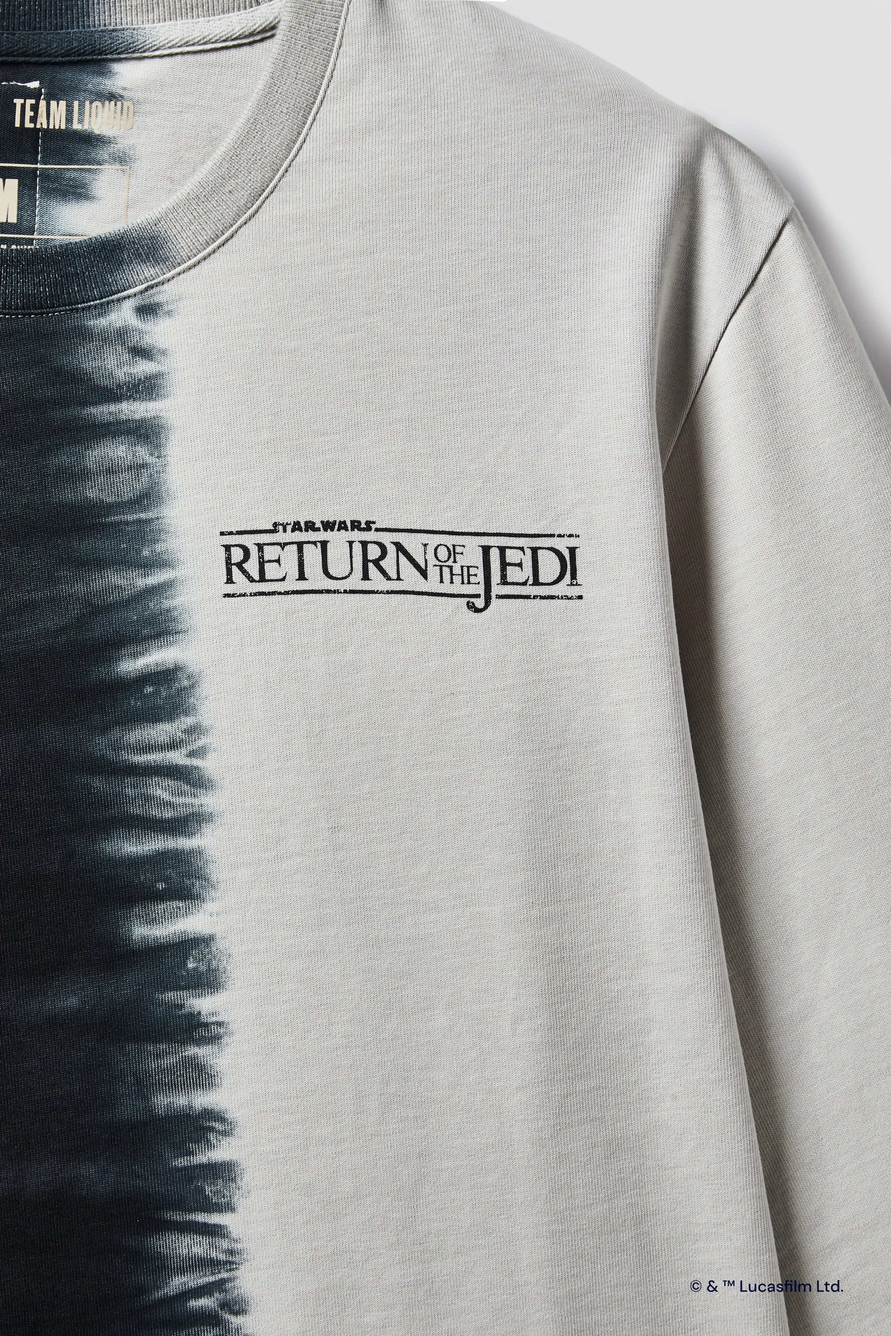 STAR WARS™ | TEAM LIQUID LIGHT VS DARK SPLIT DYE LONGSLEEVE