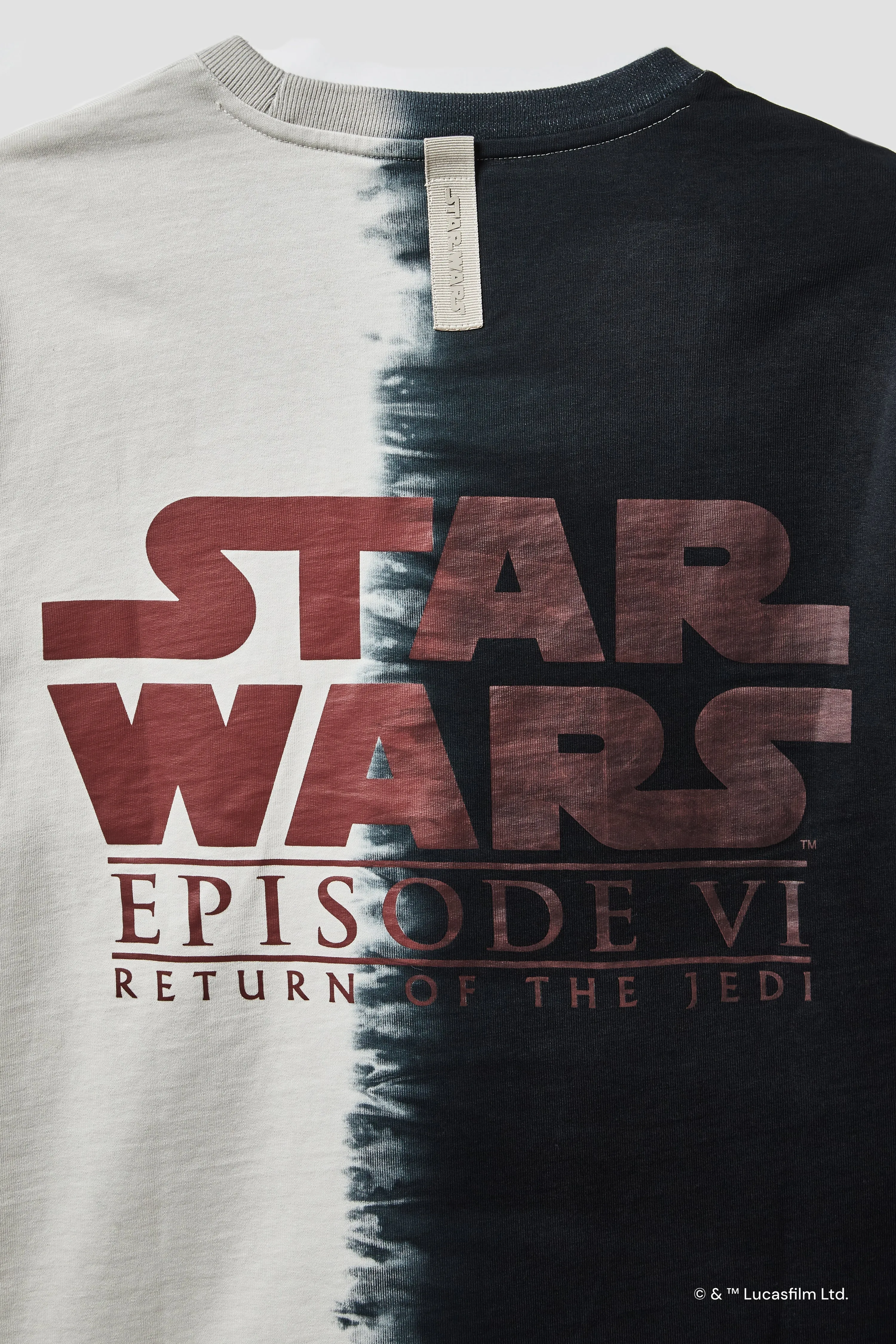 STAR WARS™ | TEAM LIQUID LIGHT VS DARK SPLIT DYE LONGSLEEVE