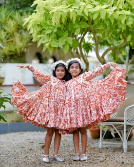 Tiered Collar Swing Dress for Infants/Girls
