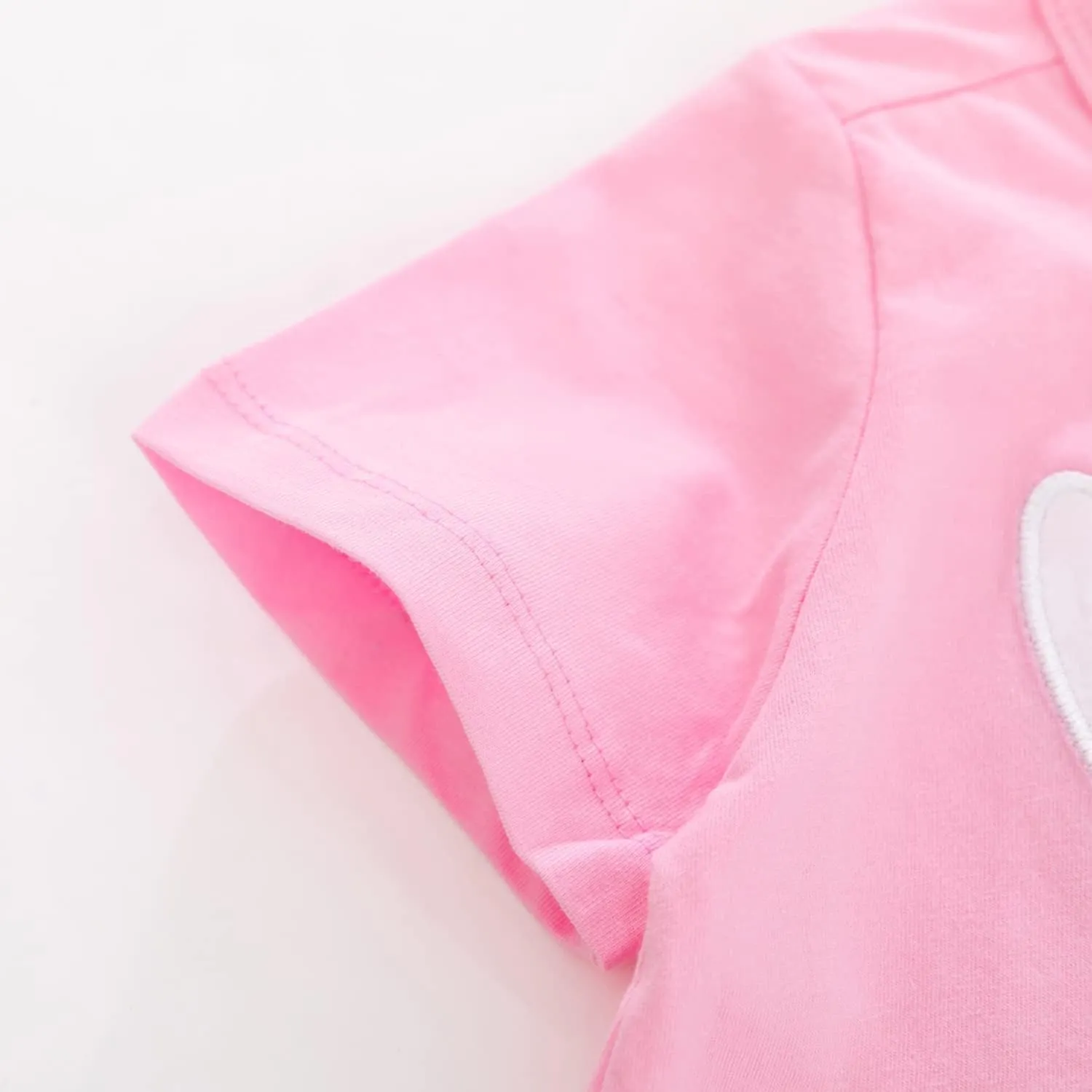 Toddler Girls Bunny Shirts Ruffle Short Sleeve Baby Easter T-Shirt Cotton Cute Tank Tees Tops 1-7 Years