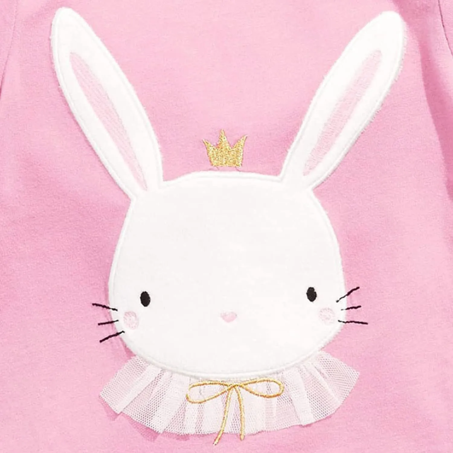 Toddler Girls Bunny Shirts Ruffle Short Sleeve Baby Easter T-Shirt Cotton Cute Tank Tees Tops 1-7 Years