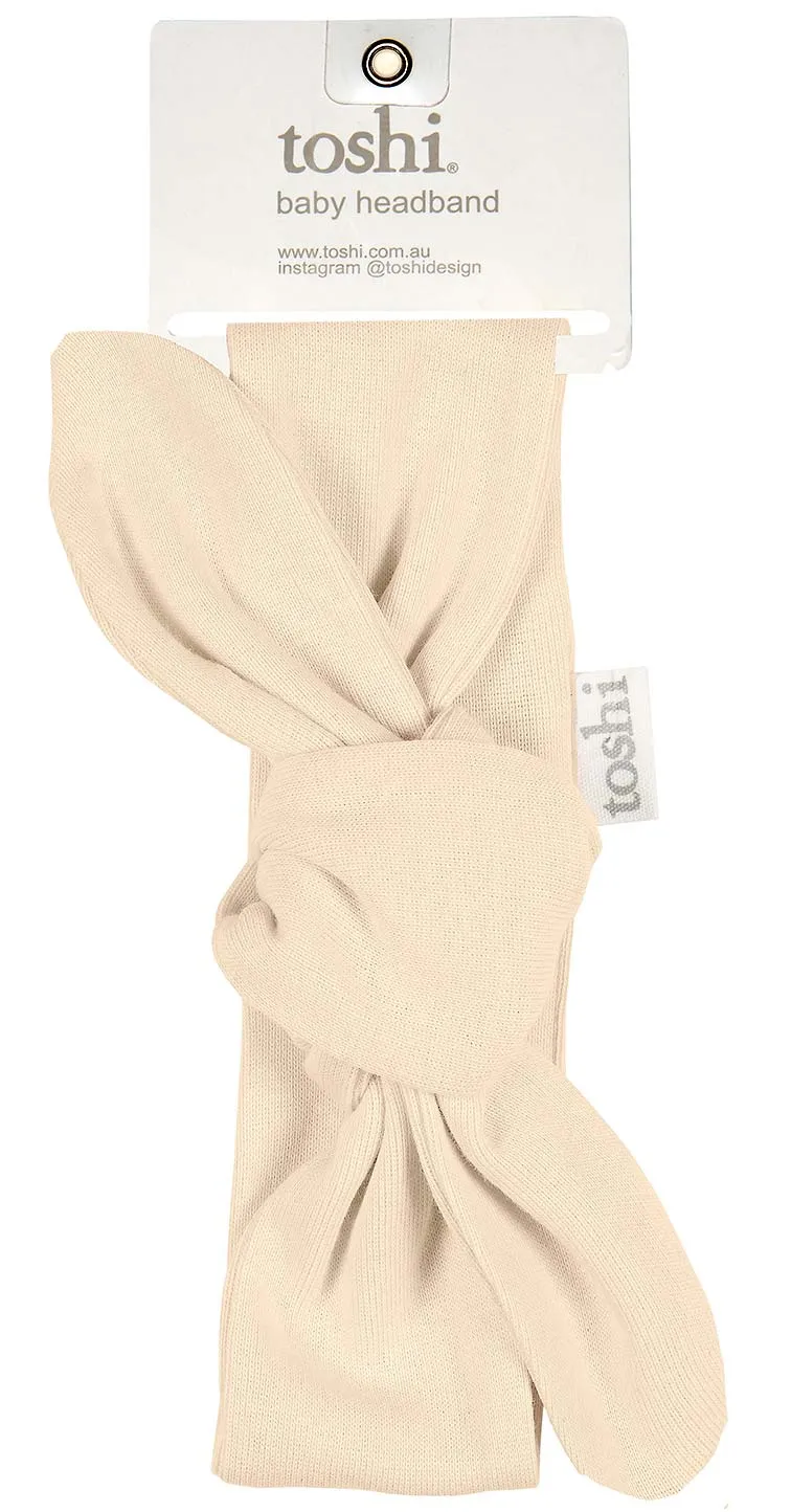 Toshi Dreamtime Organic Headband Almond