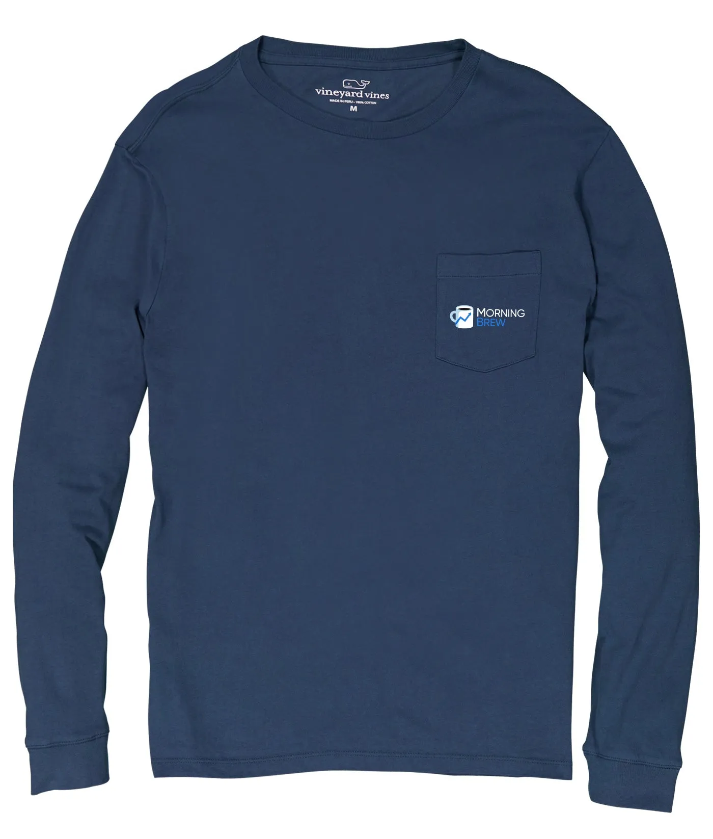 Vineyard Vines x Brew Long Sleeve Pocket Tee