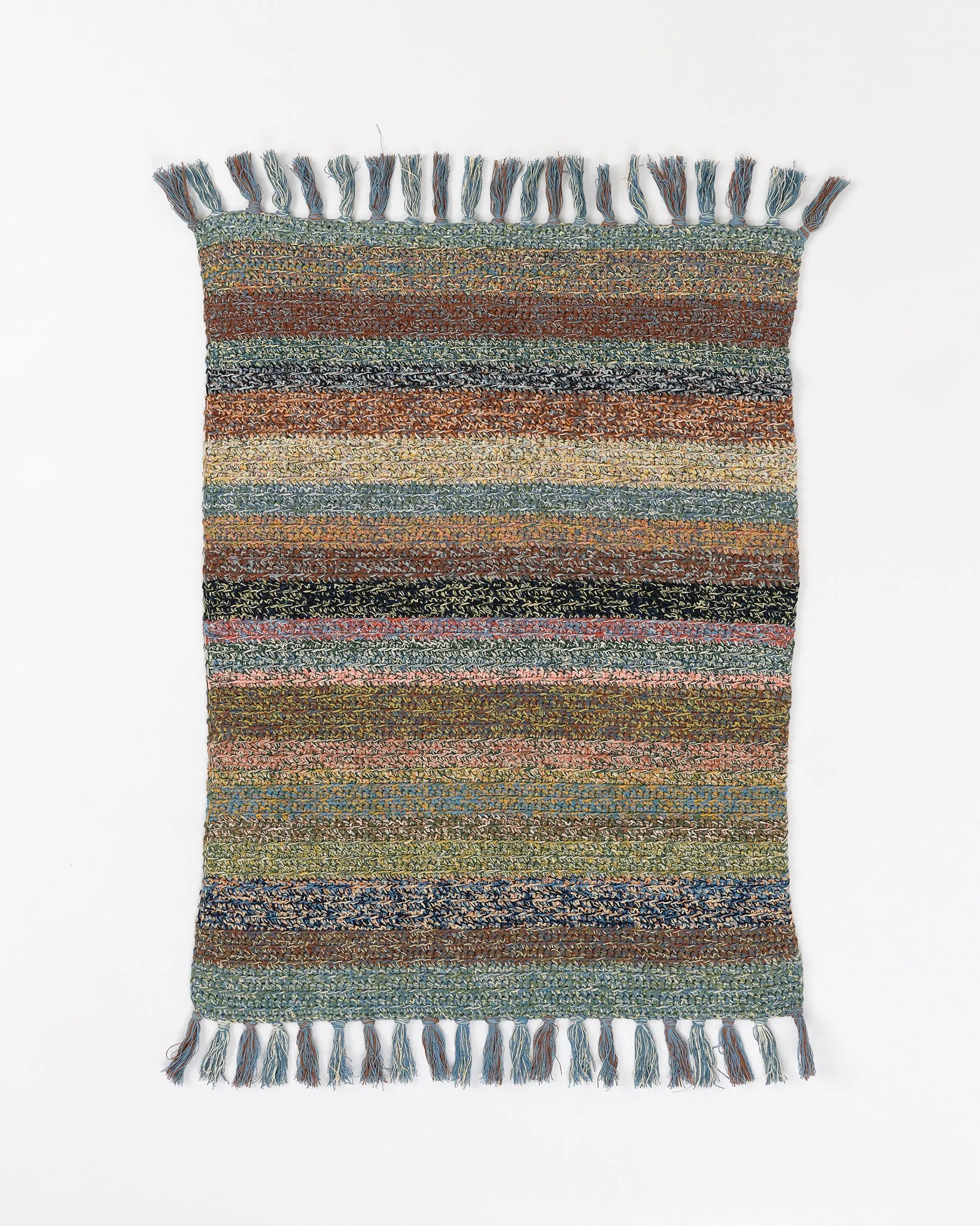 Wasteless Rug - Twisted Yarn 10