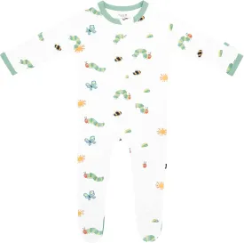 Zippered Footie with The Very Hungry Caterpillar and Friends by Kyte Baby